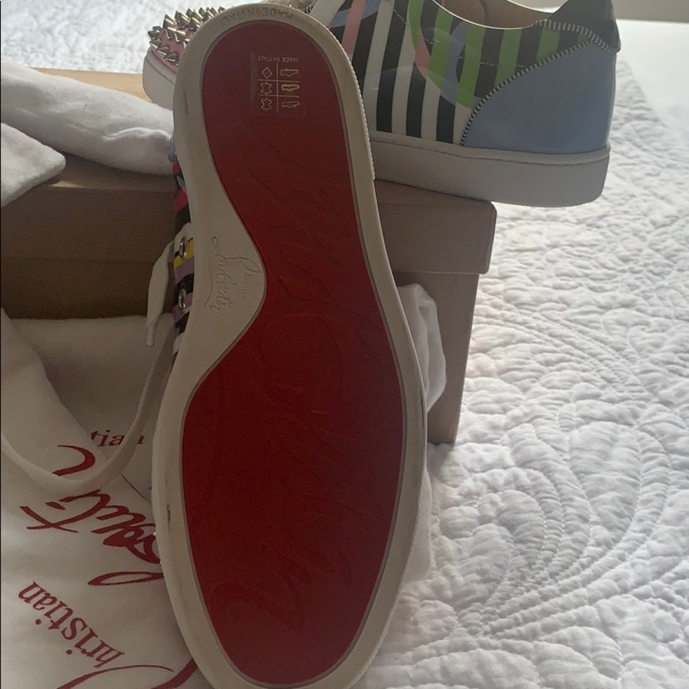 Christian Louboutin Vieira Spikes Orlato Sneaker View 3